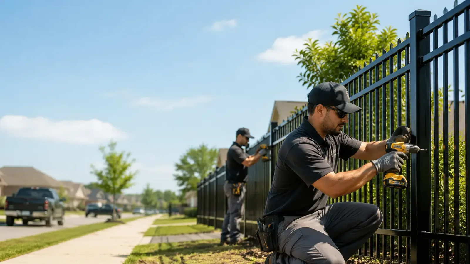 Metal Fence Installation in Nemours, WV